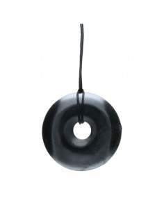 Large Shungite Donut Pendant