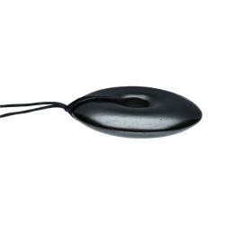 Collana Donut Grande in Shungite