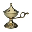 Small Bronze Incense Burner with Handle | Vives de la Cortada