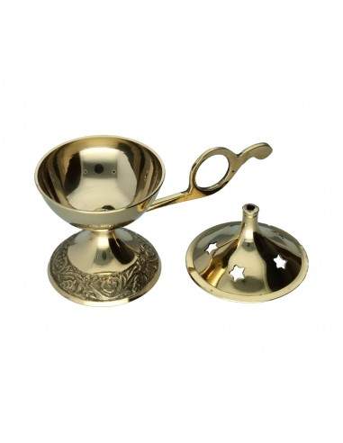 Small Bronze Censer with Handle...