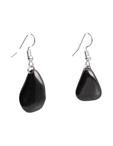 Silver Plated Shungite Rhodium Plated...