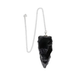 Pendolo di Obsidiana Grezza (43)