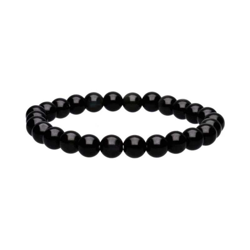 Bracciale in Obsidiana Arcobaleno 8mm
