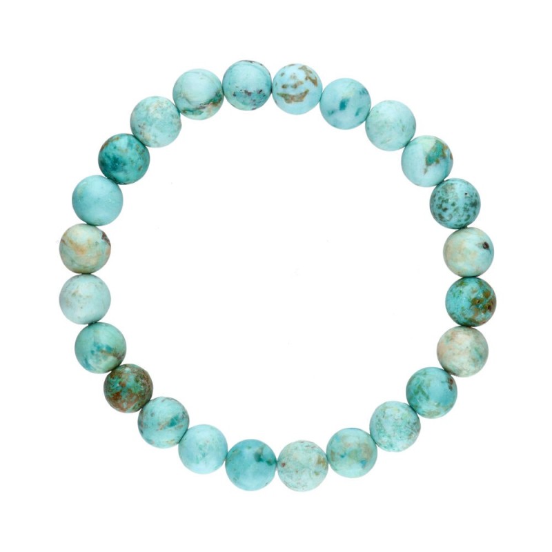 Bracciale in Turchese Peruviano 8mm