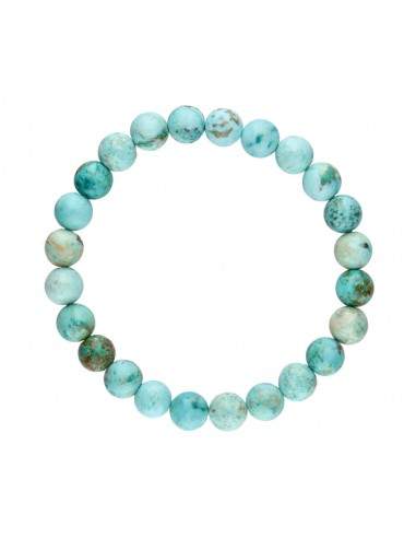 Bracelet de turquoise péruvienne 8mm