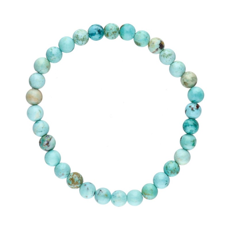 Bracciale in Turchese Peruviano 6mm