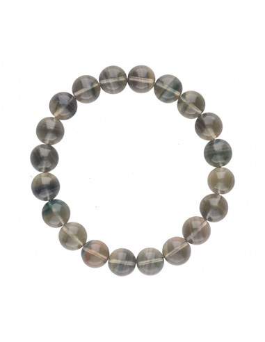 Pulseira de fluorite arco-íris a 10mm