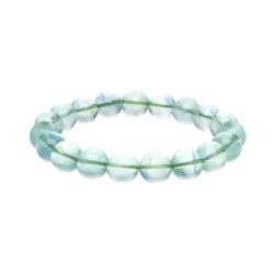 Bracciale in Fluorite Verde 10mm