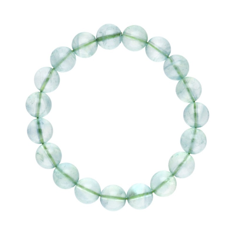 Bracciale in Fluorite Verde 10mm