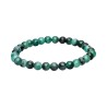 Bracelet d'émeraude extra 6mm