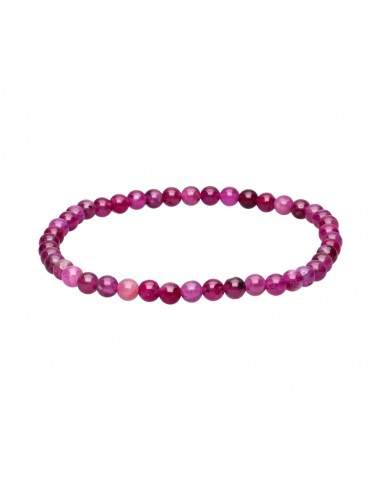 Bracciale in rubino 4mm