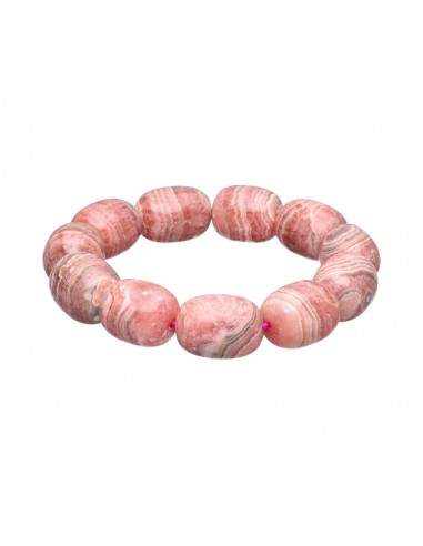 Bracciale con perle di Rodocrosite...