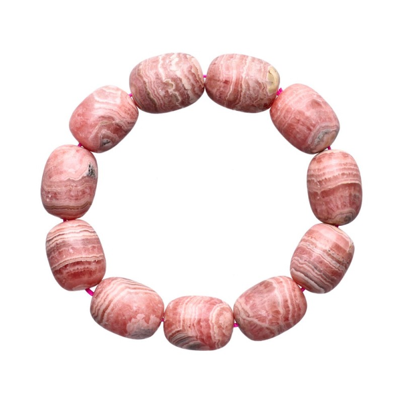 Bracciale Rodados di Rodocrosite Grande-3