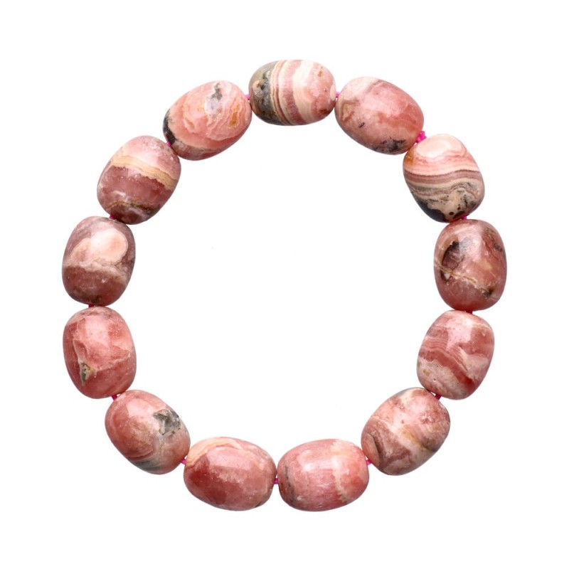 Bracciale di Rodocrosite Media