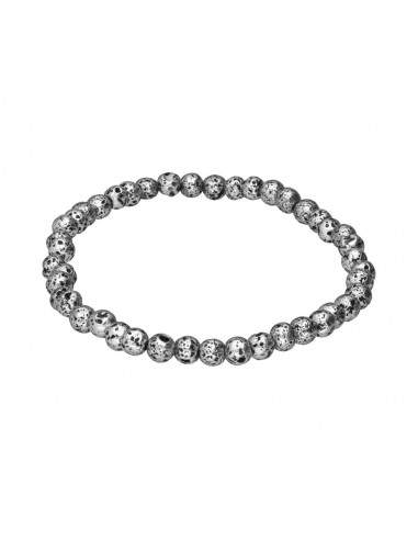 Pulsera di Lava in bagno placcato 4mm