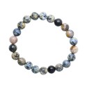 Jasper Bracelet Blue Ocean 8mm