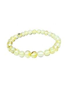 Bracciale in ambra chiaro 6...