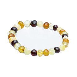 Bracciale in Ambra Combinato 6 - 8mm