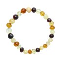 Bracelet d'ambre combiné 6 - 8mm