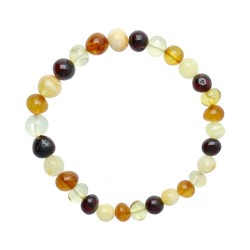 Bracciale in Ambra Combinato 6 - 8mm