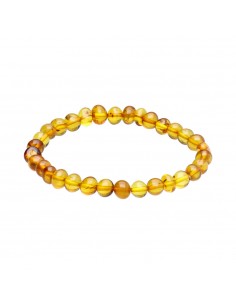 Dark Amber Bracelet 6 - 8mm