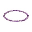 Amethyst Chevron Bracelet 4mm