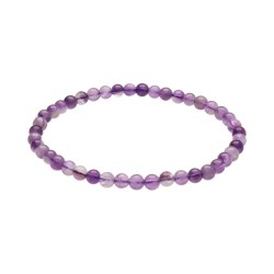 Bracciale Amatista Chevron 4mm