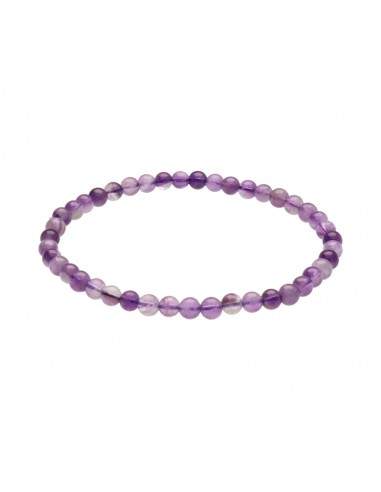 Bracciale Ametista Chevron 4mm