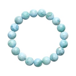 Bracciale in Larimar 10mm