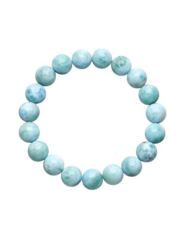 Bracciale di Larimar 10mm