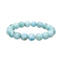 Bracelet de Larimar 10mm