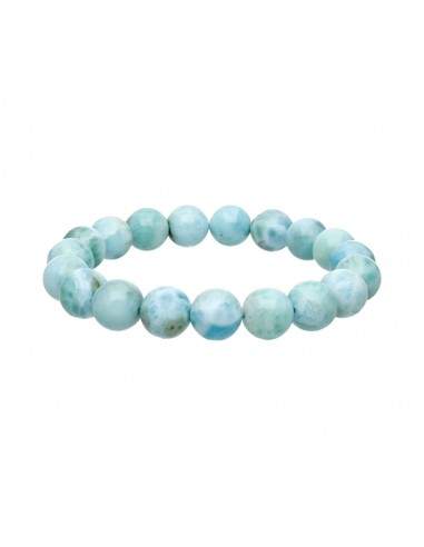 Bracciale di Larimar 10mm