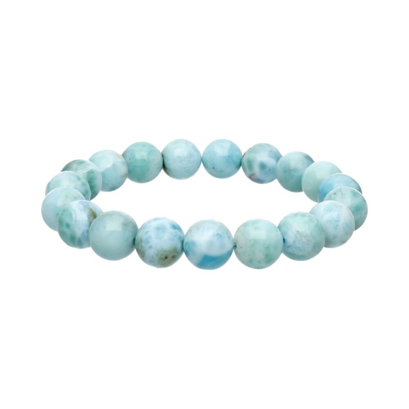 Bracciale in Larimar 10mm