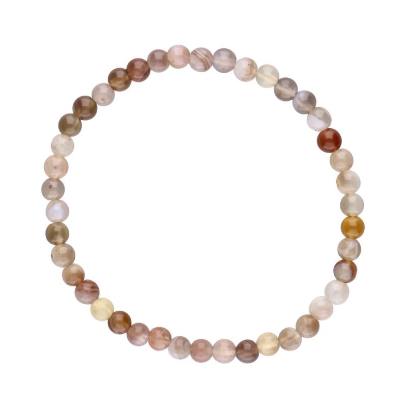 Bracciale Infantile in Agata Botswana 4mm