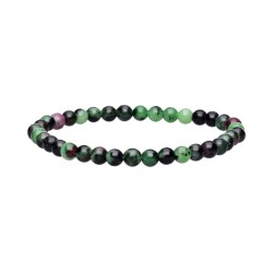 Bracciale Infantile di Rubino con Zoisite 4mm