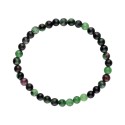 Children's Ruby Bracelet with 4mm Zoisite