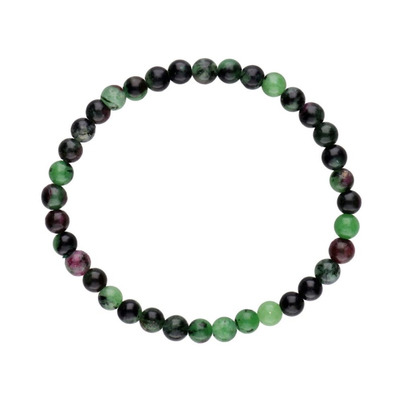 Bracciale Infantile di Rubino con Zoisite 4mm