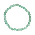 Pulseira infantil de quartzo verde 4mm