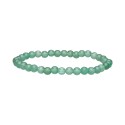 Pulseira infantil de quartzo verde 4mm