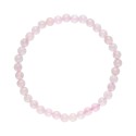 Pulseira para crianças de Morganite 4mm