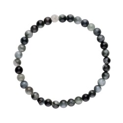 Braccialetto Infantile in Quarzo Tormalinato 4mm