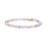 Bracciale Infantile in Acquamarina e Morganite 4mm