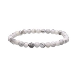 Bracciale Infantile in Howlite 4mm