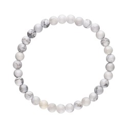 Bracciale Infantile in Howlite 4mm