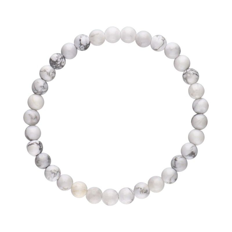 Bracciale Infantile in Howlite 4mm