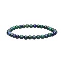 Pulseira Infantil Azurita com Malaquita 4mm
