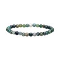 4mm Moss Agate Bracelet for Children