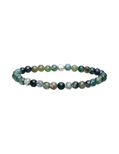 Pulsera per Bambini di Agata Muscosa 4mm
