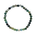 Pulseira Infantil de Ágata Musgosa 4mm