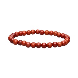 Bracciale Infantile in Giada Rossa 4mm